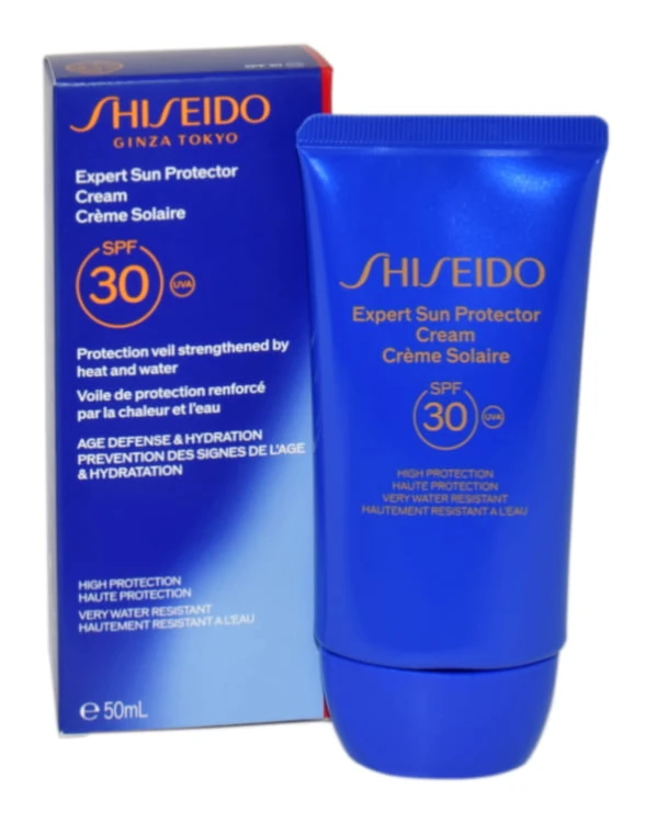 SHISEIDO Sun Expert Pro Cream Spf30 Wodoodporny krem ochronny SPF 30+ 50ml