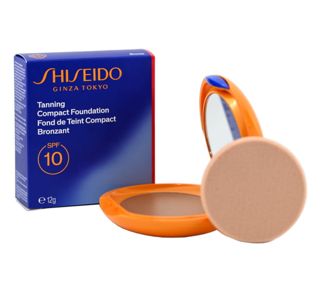 SHISEIDO Sun Tan Comp FDT Bronze Podkład w kompakcie