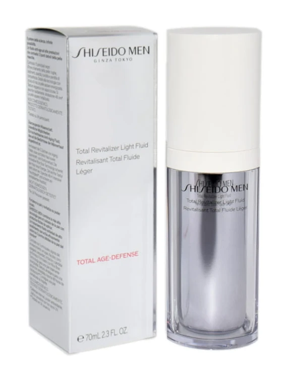 SHISEIDO Men Total Revitalizer Light Fluid Krem do twarzy dla mężczyzn 70ML