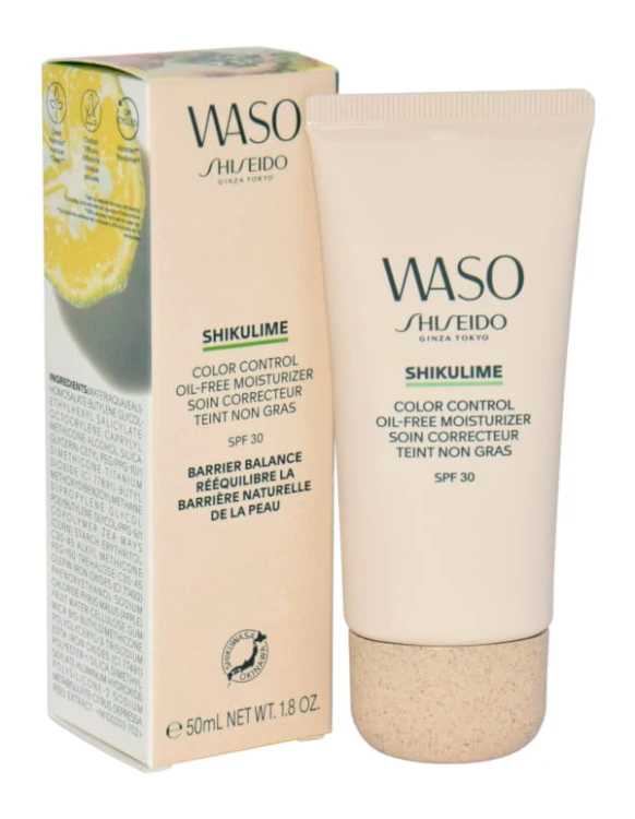 SHISEIDO Waso Shikulime Color Control Oil-Free Moisturizer Spf 30 krem nawilżający 50ml