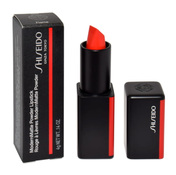 SHISEIDO Modernmatte Power Lipstick 509 Flame Pomadka do ust 4g