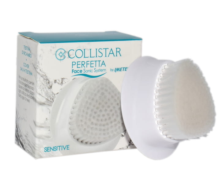 COLLISTAR FACE SONIC SYSTEM SENSITIVE + COVER wymienna końcówka do szczoteczki sonicznej