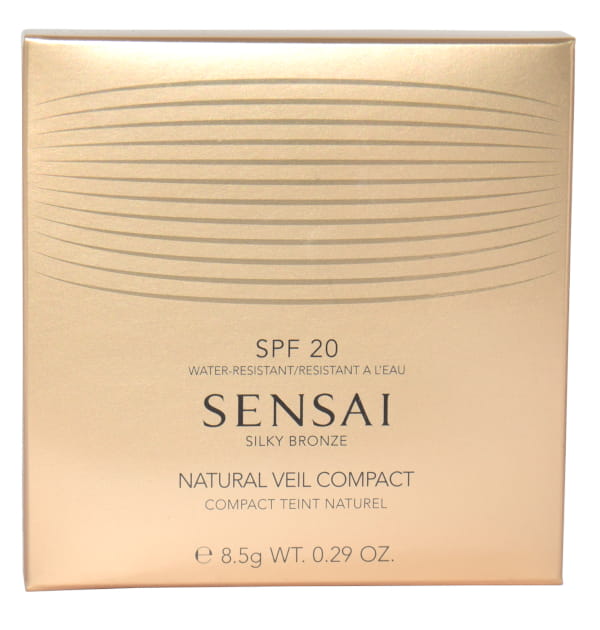 KANEBO Sensai Silky Bronze Natural Veil Compact SC03 Medium SPF20 Podkład w kompakcie 8,5g