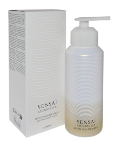 KANEBO SENSAI Absolute Silk Micro Mousse Wash pianka oczyszczająca do twarzy 180ml