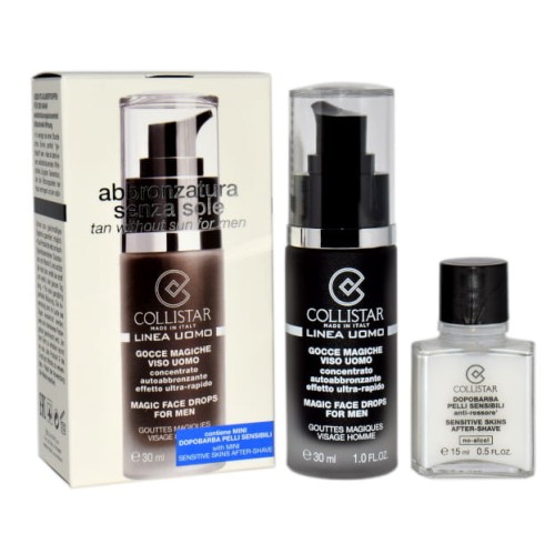 COLLISTAR MAGIC FACE DROPS FOR MEN Samoopalacz w kroplach do twarzy dla mężczyzn 30ml