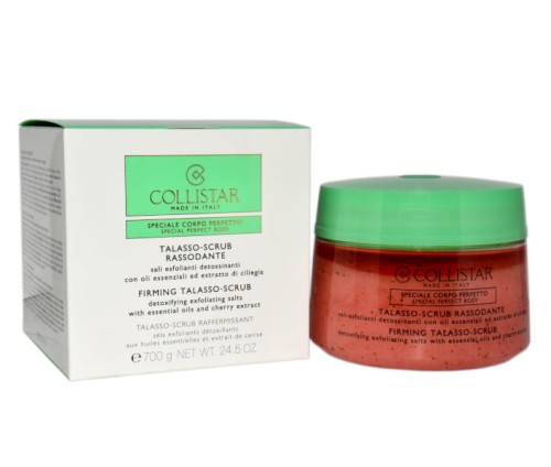 COLLISTAR TALASSO SCRUB FIRMING DETOXIFYING EXFOLIATING SALTS WITH ESSENTIAL OILS AND CHERRY EXTRACTS Peeling do ciała 700g