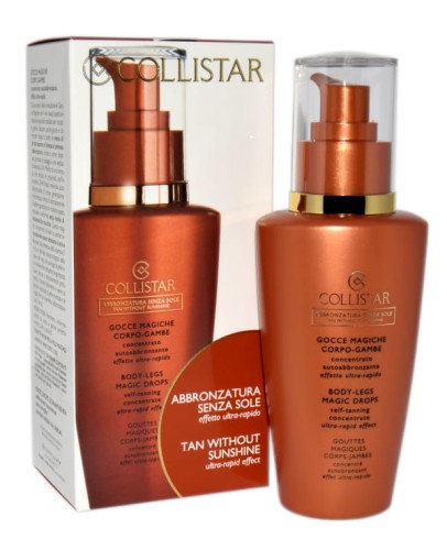 COLLISTAR SELF TANNING BODY LEGS MAGIC DROPS Samoopalacz do ciała 125ml