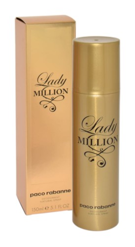 PACO RABANNE Lady Million Deo Spray Dezodorant 150 ml
