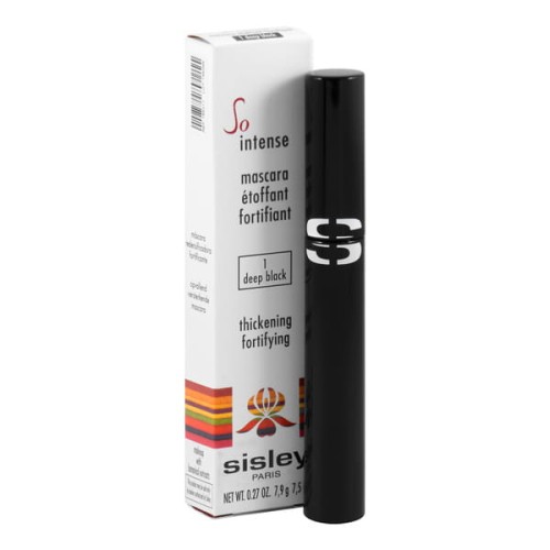Sisley So Intense Mascara Thickening Fortifying wzmacniająca mascara do rzęs 01 Deep Black