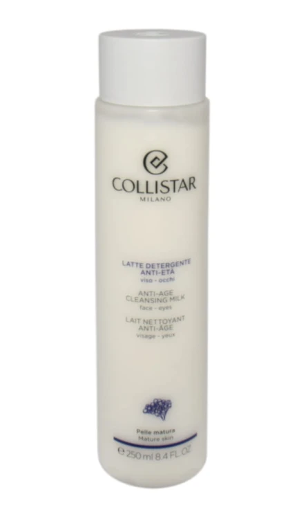 COLLISTAR Anti-Age Cleansing Milk Face and Eyes 250ml Mleczko do demakijażu twarzy i oczu 250ml