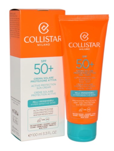 COLLISTAR ACTIVE PROTECTION SUN CREAM SPF50 Krem do opalania 100ml