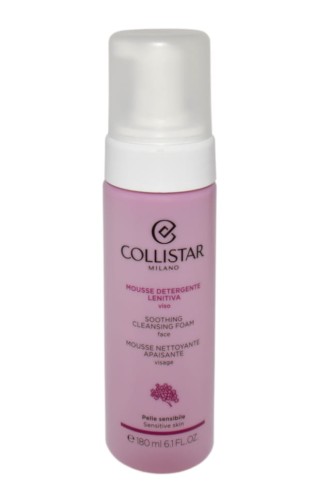 COLLISTAR Soothing Cleansing Foam Pianka oczyszczająca do twarzy 180ml