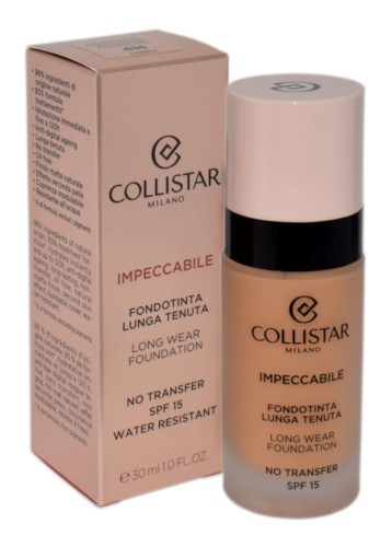 COLLISTAR Impeccabile Long Wear Foundation SPF15 4N - Sand Podkład do twarzy 30ML