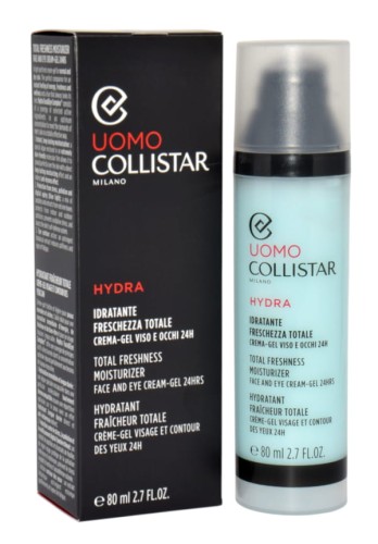 COLLISTAR Men's Line Total Freshness Moisturizer Face And Eye Cream-Gel Żelowy krem do twarzy 80ML