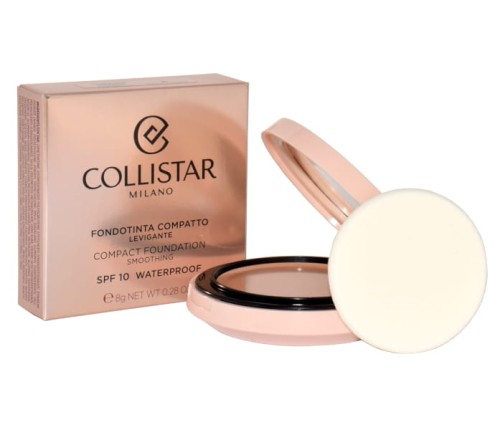COLLISTAR Compact Foundation Smoothing SPF10 02 Powder Pink Podkład w kompakcie 9g
