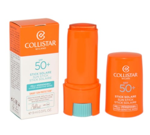 COLLISTAR Sun Stick Hyper - Sensitive Skin SPF50 Ochrona przeciwsłoneczna w sztyfcie 9ML