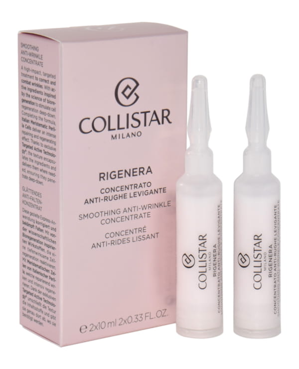 COLLISTAR Rigeneria Smoothing Anti-Wrinkle Concentrate 2 Ampoules Ampułki przeciwstarzeniowe 2x10ML