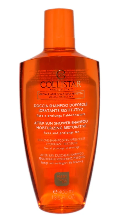 COLLISTAR After Sun Shower Shampoo Moisturizing Restorative Maxi Size żel i zampon po opalaniu 400ml