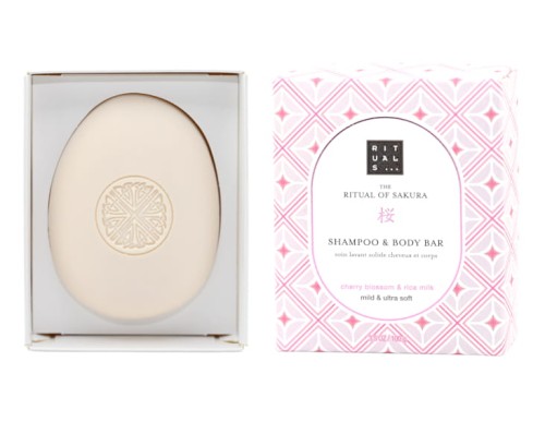 RITUALS THE RITUAL OF SAKURA SHAMPOO & BODY BAR Kostka do mycia ciała i włosów 100ML