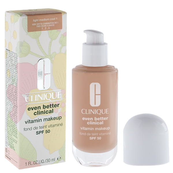 CLINIQUE EVEN BETTER CLINICAL VITAMIN MAKEUP SPF50 - LIGHT MEDIUM COOL 1 30ML