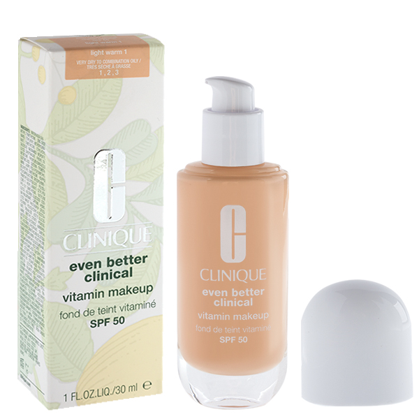 CLINIQUE EVEN BETTER CLINICAL VITAMIN MAKEUP SPF50 - LIGHT WARM 1 30ML