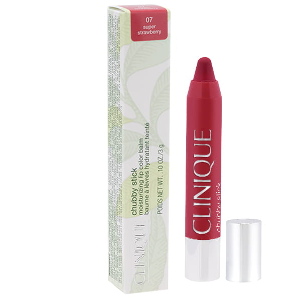 CLINIQUE CHUBBY STICK MOISTURIZING LIP BALM 07 SUPER STRAWBERRY 3G
