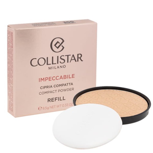 COLLISTAR IMPECCABLE COMPACT POWDER REFILL 10G NATURAL