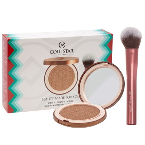 COLLISTAR SET (MAGICA BRONZING POWDER 4.4 PORTOFINO 10G + BRUSH)