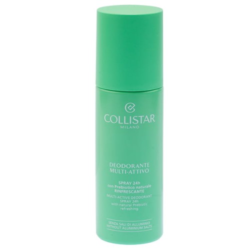 COLLISTAR MULTI-ACTIVE 24H DEODORANT SPRAY WITH REFRESHING NATURAL PREBIOTIC 100ML