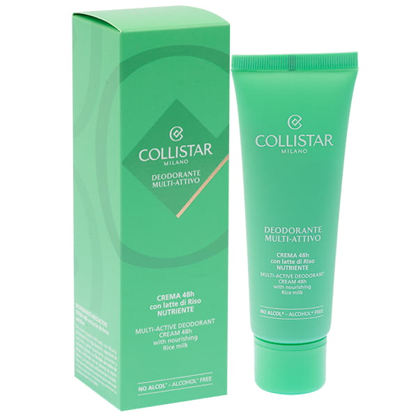 COLLISTAR MULTI-ACTIVE 48H DEODORANT CREAM WITH NOURISHING RICE MILK 75ML