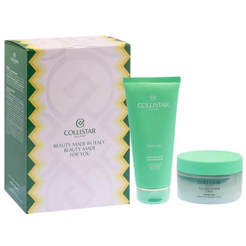 COLLISTAR SET (SMOOTHING ANTI-CELLULITE CRYO-GEL200ML + CRYO-ACTIVE TALASSO-SCRUB 150G)