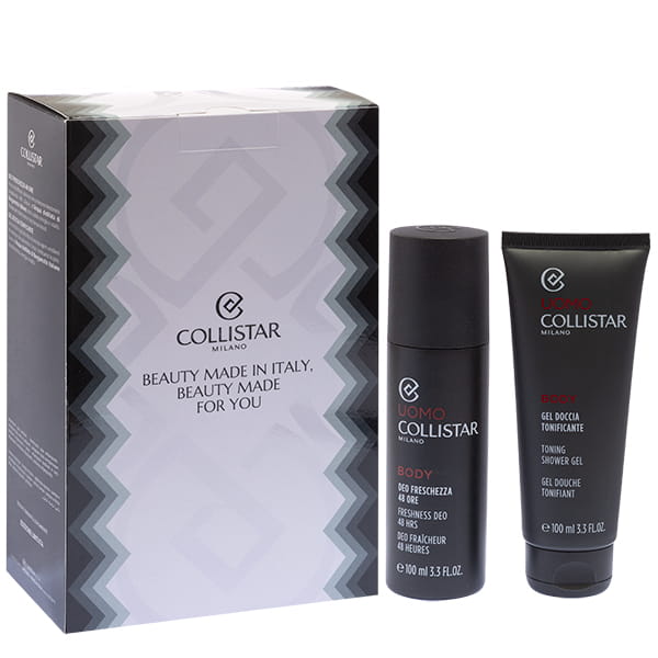 COLLISTAR SET (48-HOUR FRESHNESS DEODORANT SPRAY 100ML + TONING SHOWERGEL 100ML)