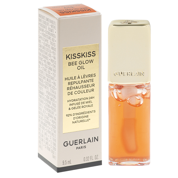 GUERLAIN KISSKISS BEE GLOW OIL Olejek do ust 319 PEACH 9,5ML
