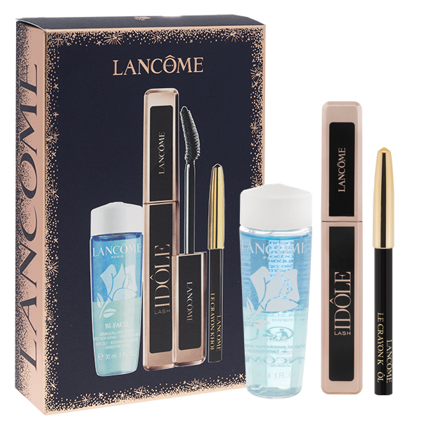 LANCOME SET (LASH IDOLE MASCARA 01 + BIFACIL EYE 30ML + KHOL EYE PEN MINI 027 NOIR)