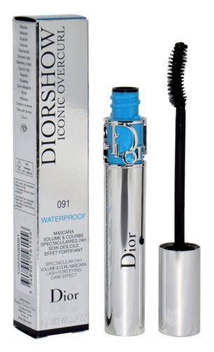DIOR Mascara Diorshow Iconic Overcurl Waterproof 091 Black Tusz do rzęs wodoodporny 6g