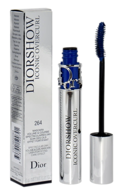DIOR Mascara Diorshow Iconic Overcurl 264 Blue Podkręcający tusz do rzęs 6g