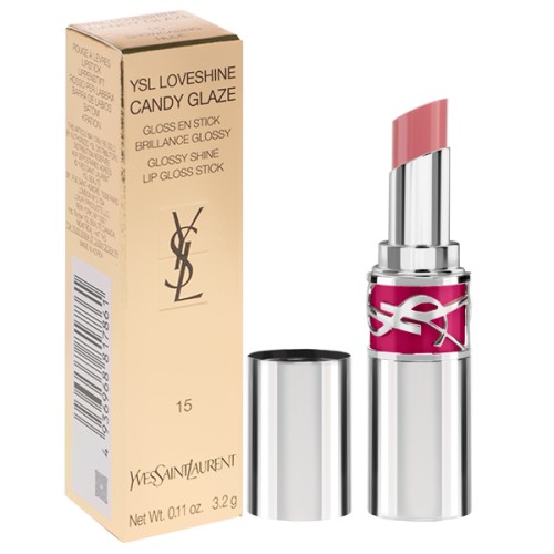 YSL LOVESHINE CANDY GLAZE LIP GLOSS Błyszczyk do ust 15 SHOWCASING NUDE 3,2G