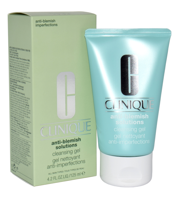 CLINIQUE Anti-Blemish Solutions Cleansing Gel Żel oczyszczający do twarzy 125ML