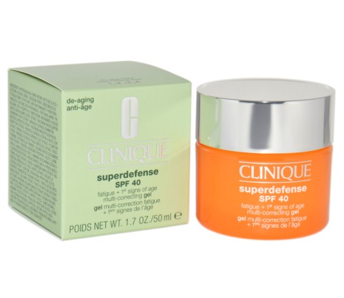 CLINIQUE Superdefense 40 Multi - Correctinng Gel Nawilżający żel do twarzy 50ML