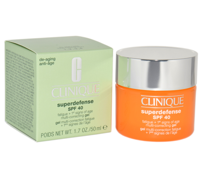 CLINIQUE Superdefense 40 Multi - Correctinng Gel Nawilżający żel do twarzy 50ML