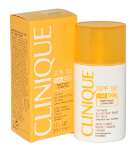 CLINIQUE Sun Mineral Sunscreen Fluid For Face SPF50 Filtr ochronny do twarzy 30ML