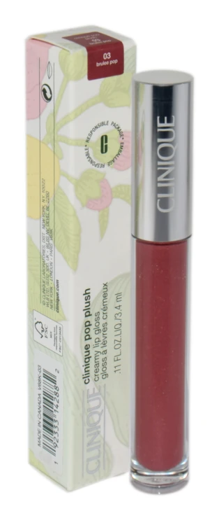 CLINIQUE Chubby Pop Plush Creamy Lip Gloss 03 Brulee Pop Błyszczyk do ust 3,4ML