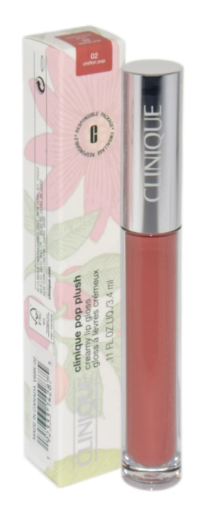 CLINIQUE Chubby Pop Plush Creamy Lip Gloss 02 Chiffon Pop Błyszczyk do ust 3,4ML