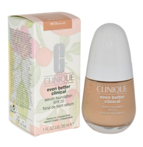 CLINIQUE Even Better Clinical Serum Foundation SPF 20 WN38 Stone Podkład - serum 30ML