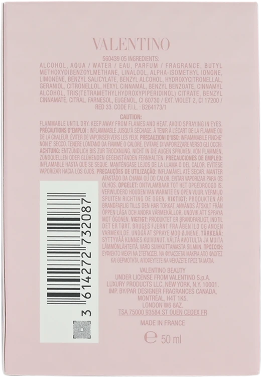VALENTINO  DONNA   Woda perfumowanaa dla kobiet 50ml promocja