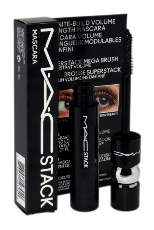MAC MacStack Maskara Macro pogrubiający i wydłużający tusz do rzęs 12 ml