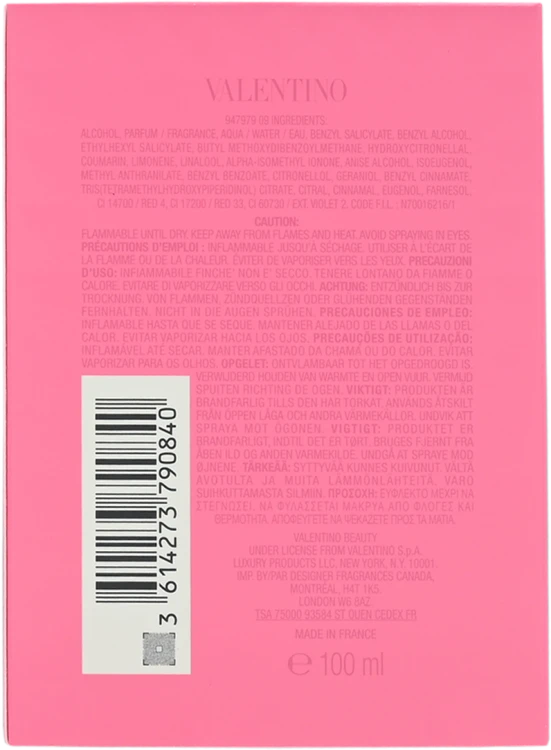 VALENTINO   DONNA BORN IN ROMA INTENSE   Woda perfumowana damska  100 ml