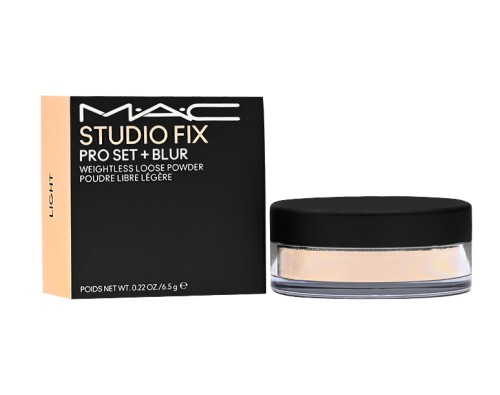 MAC Studio Fix Pro Set + Blur Weightless Loose Powder Light Puder utrwalająco-matujący