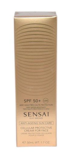 KANEBO Sensai Silky Bronze Cellular Protective Cream For Face SPF50+ Krem ochronny 50ML