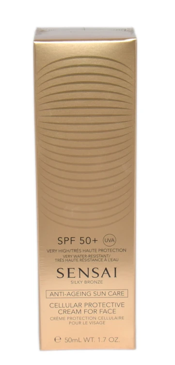 KANEBO Sensai Silky Bronze Cellular Protective Cream For Face SPF50+ Krem ochronny 50ML